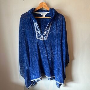 Tommy Bahama Navy Floral Tunic